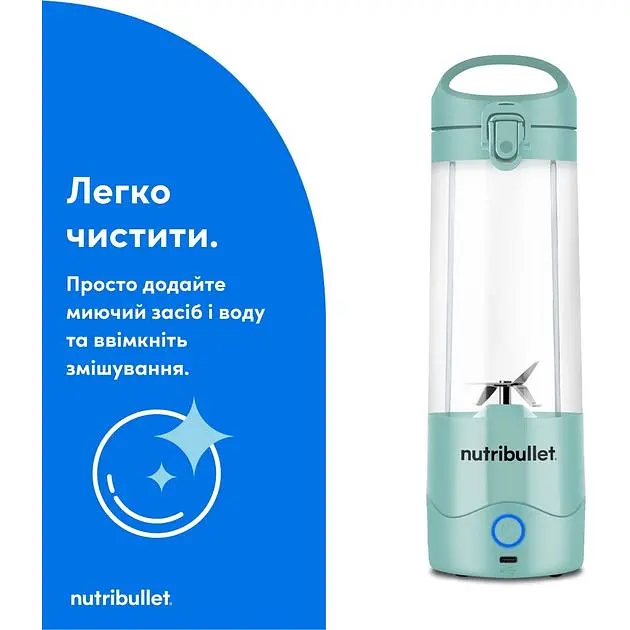 Блендер Nutribullet NBP003LBL (0C22300096) - фото 4