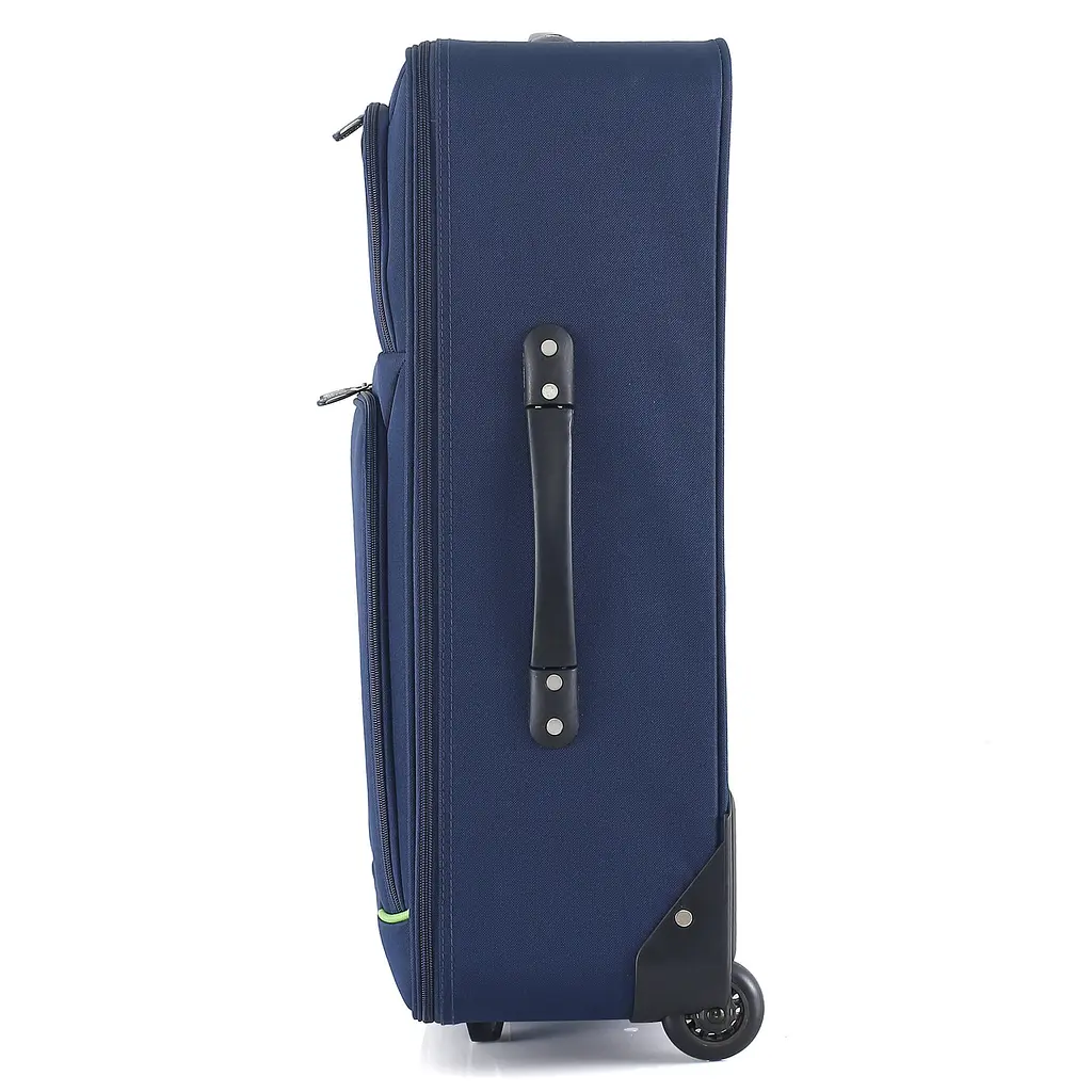 Валіза середня Semi Line 24 дюйми (M) дюйми (M) Polyester Blue/Green Lines (T5755-2) - фото 3
