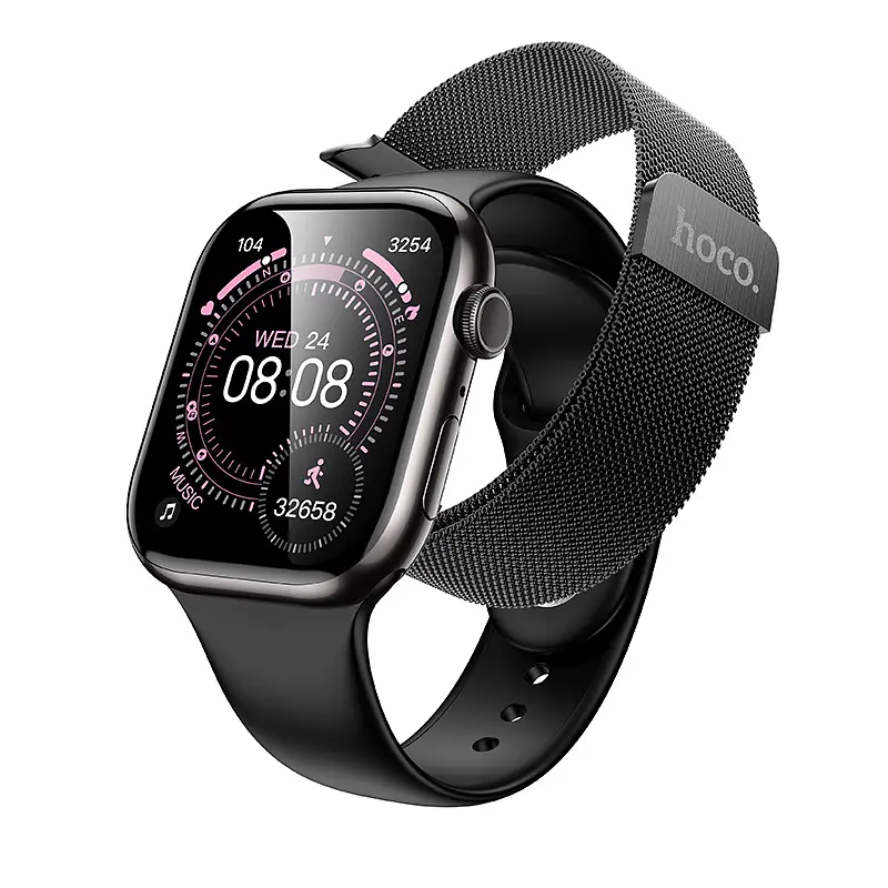 Смарт-годинник HOCO Y42 51mm. 200 mAh. IPX6 Smart watch(call version) Black