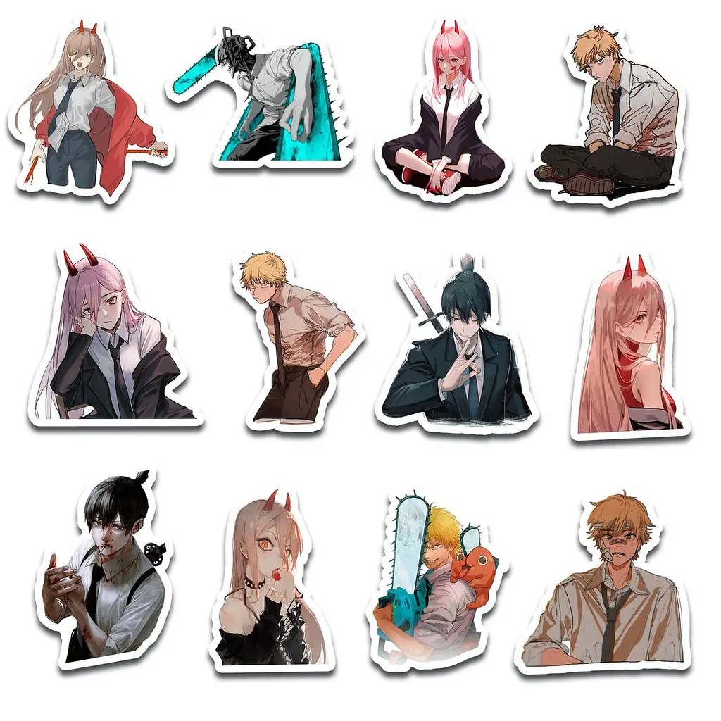 Стикерпак GeekLand Chainsaw man 45 штук (SP CM 01) - фото 4