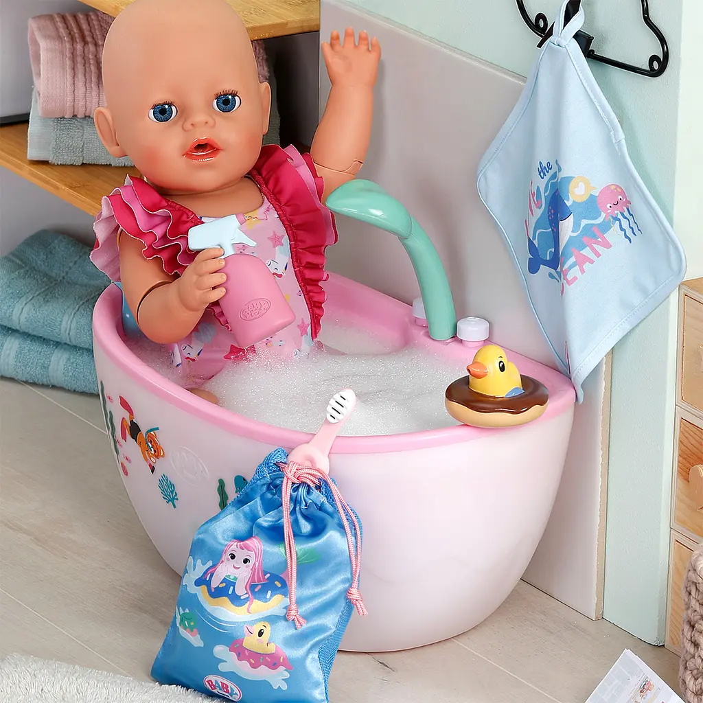 Ігровий набір для купання ляльки Baby Born Океан турботи (839881) - фото 6