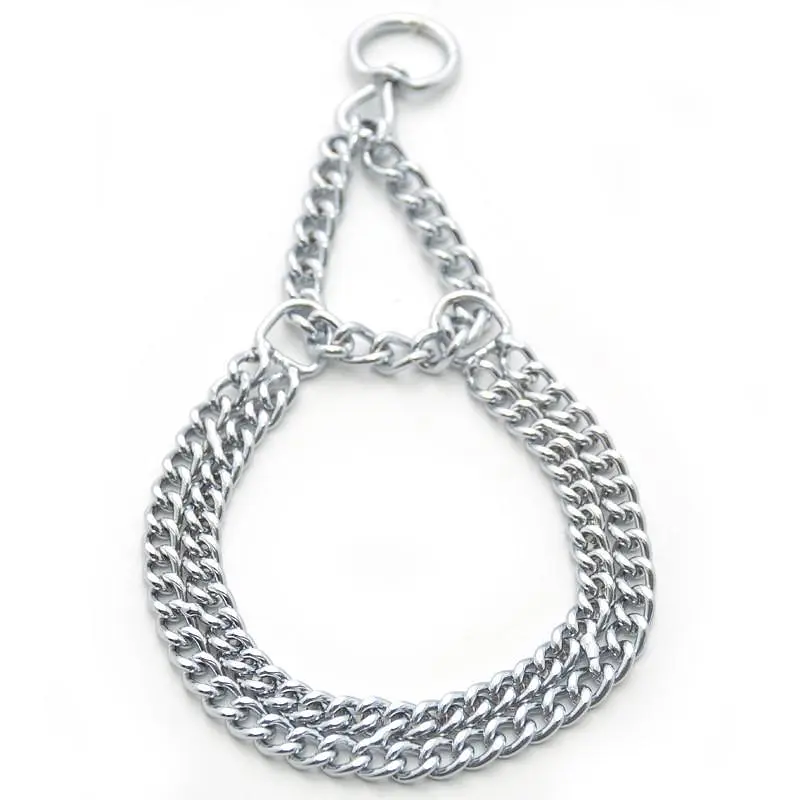 Нашийник зашморг ланцюжок для собак Zoo-hunt металевий УЛ 2 УЛ2 3,0 мм 55 см - фото 2