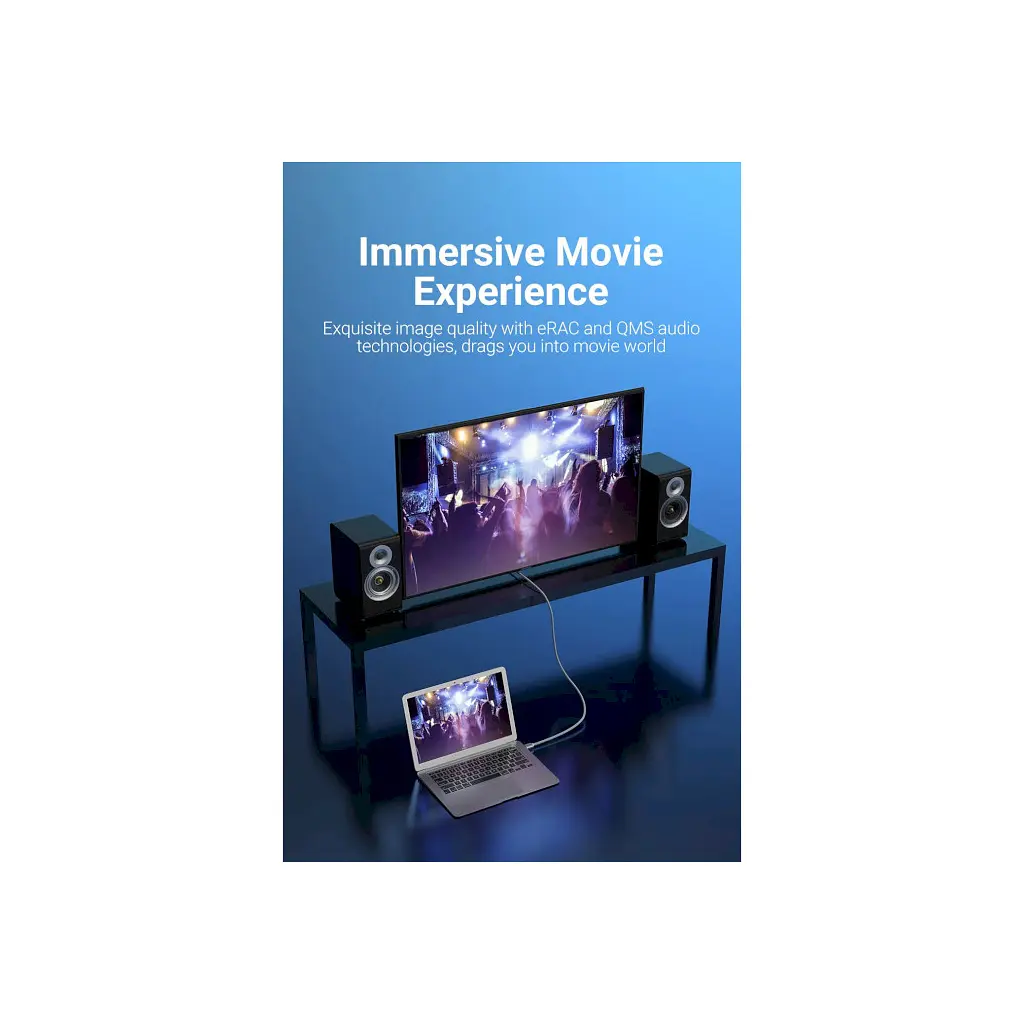 Кабель мультимедійний HDMI M to HDMI M 2.0m V2.1 8K60Hz silver Vention (ALCIH) - фото 5