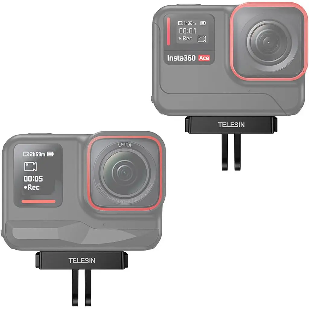Магнітний адаптер Telesin Quick-Release Base для екшн-камери Insta360 Ace/Insta360 Ace Pro 2 (S7-JBK-06-TIS) [170367] - фото 8