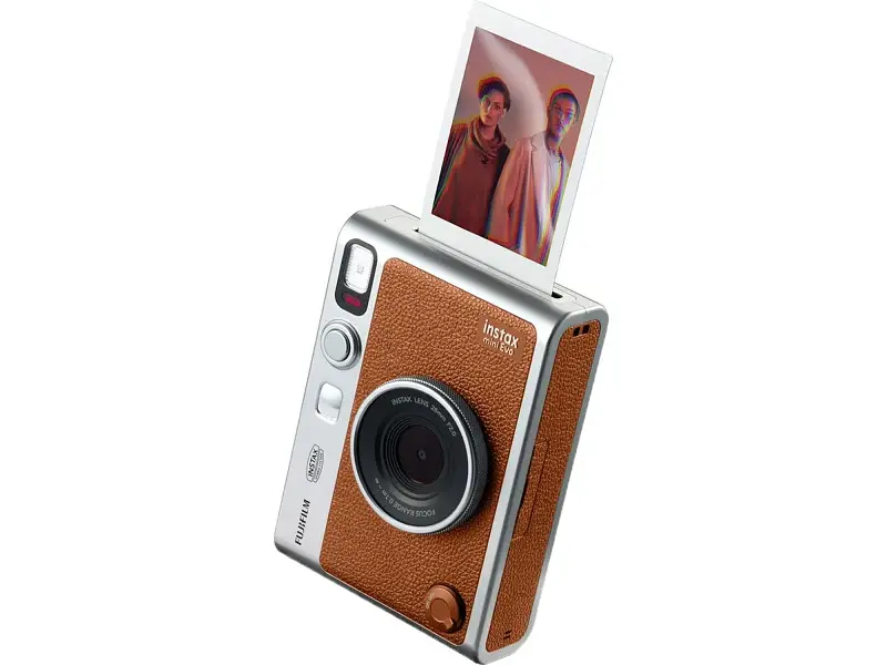 Фотокамера миттєвого друку Fujifilm Instax mini EVO Brown (16812534) - фото 7