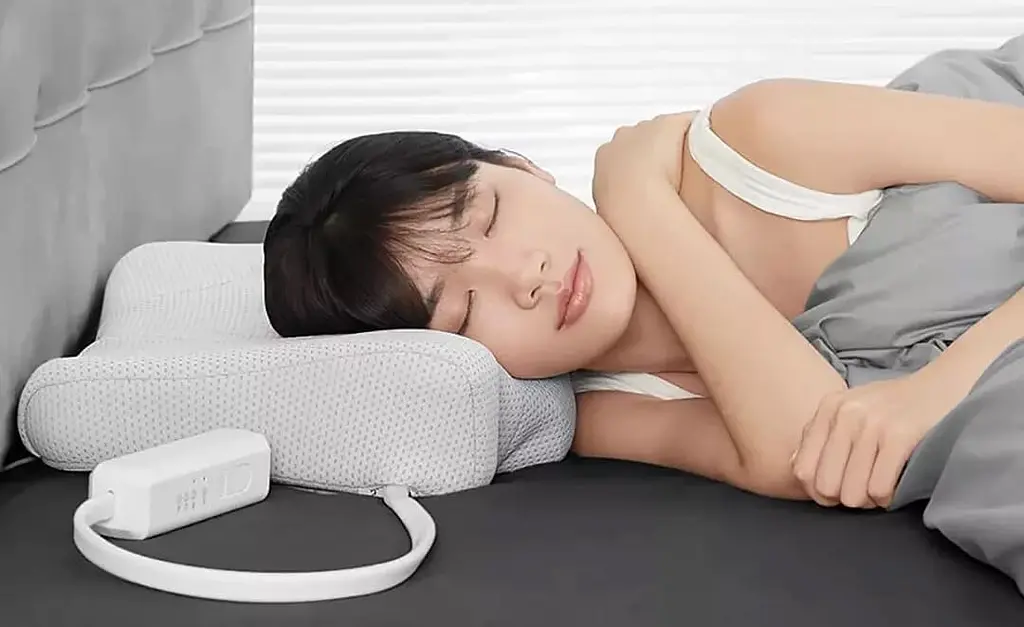 Розумна масажна подушка для шиї Xiaomi LERAVAN Neck pillow (1010) - фото 7