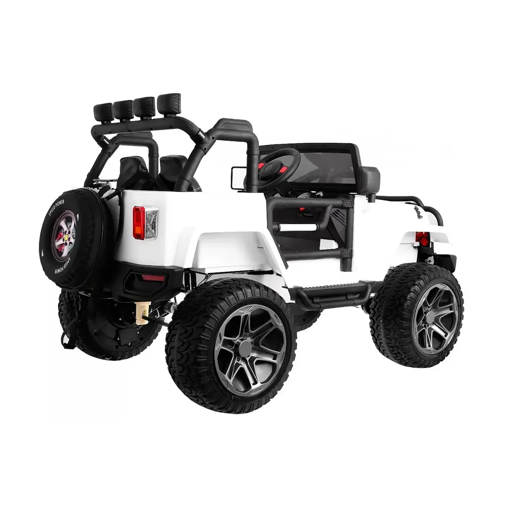 Електромобіль Ramiz Monster Jeep 4x4 2х12 на пульті управління, Pink (PA.WXE1688.ROZ) - фото 3