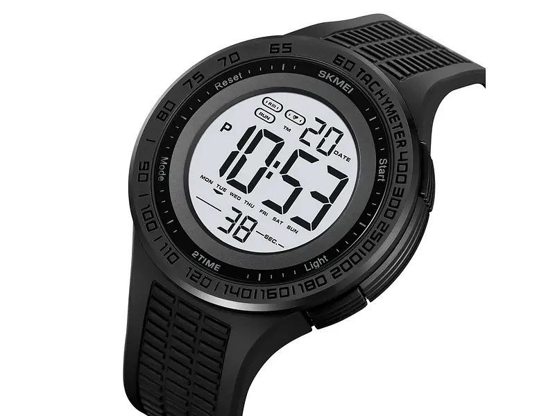 Чоловічий наручний годинник 2155BKWT Black-White Skmei acs0030228 - фото 4