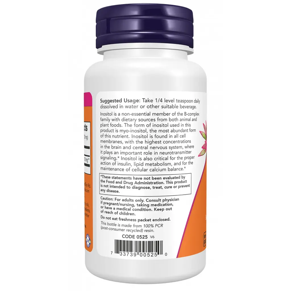 Інозитол Now Foods Powder 454 г - фото 3