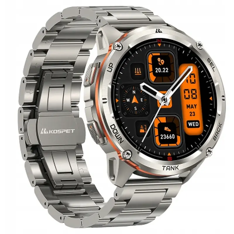 Смарт-годинник KOSPET Tank T3 ULTRA 2 SE SILVER (6974958251187) - фото 3