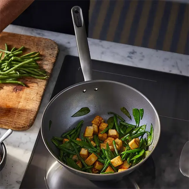 Сковорода WOK Fiskars All Steel 28 см 1064747 - фото 8