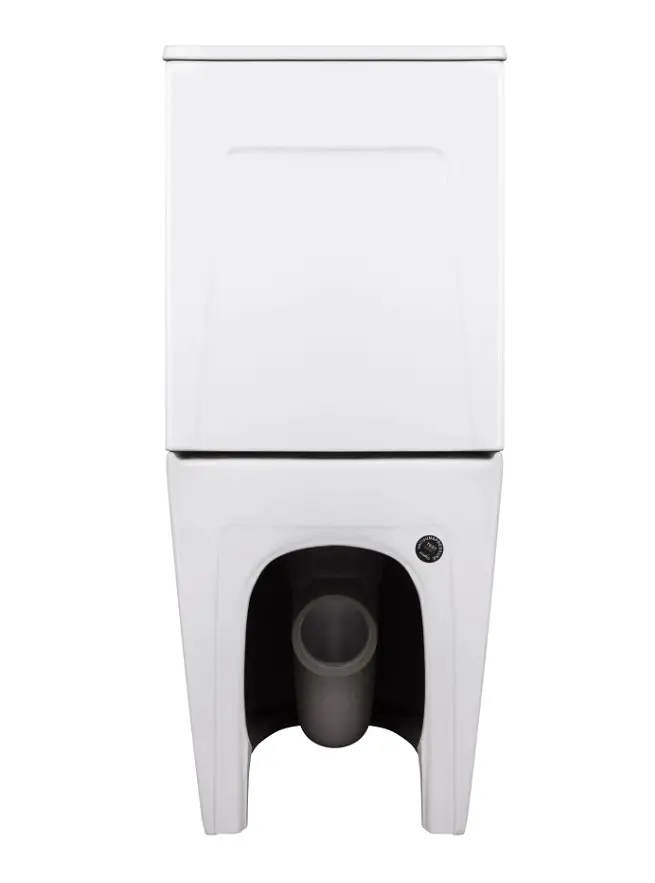 Унітаз підлоговий Qtap Robin Ultra Quiet з сидінням Slim Duroplast/ Soft-close/ Quick Release QT13226089AW - фото 6