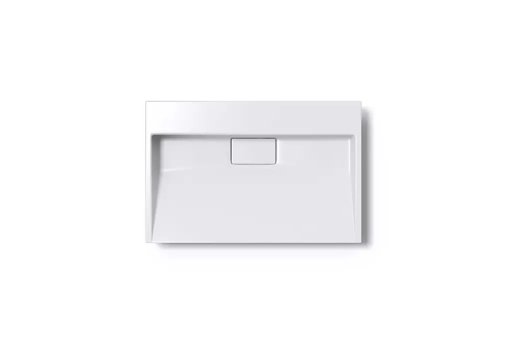 Умивальник VBI Este підвісний без отвору під змішувач 70x46 см white VBI-019910 - фото 3