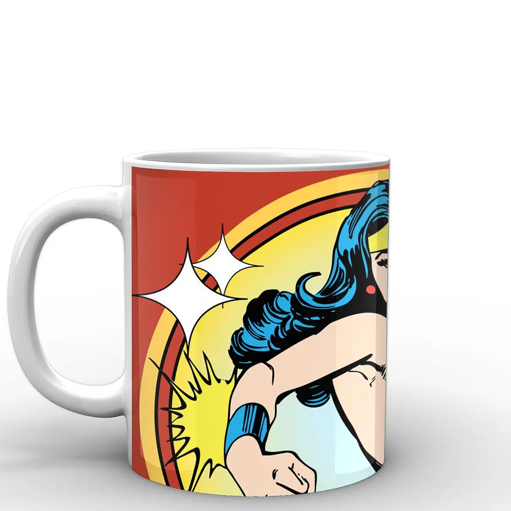 Кухоль GeekLand Чудо-Жінка Wonder Woman комікси WW.02.008 330 мл білий - фото 2