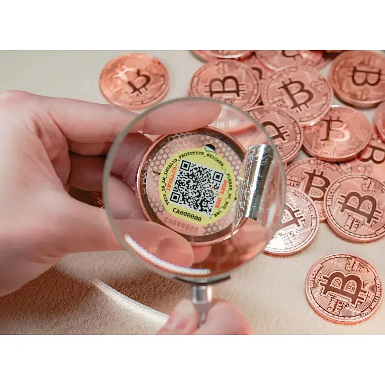 Криптогаманець Ballet Physical Bitcoin One Milli Bitcoin - фізичний біткоїн, баланс не поповнений (197644340835) - фото 7