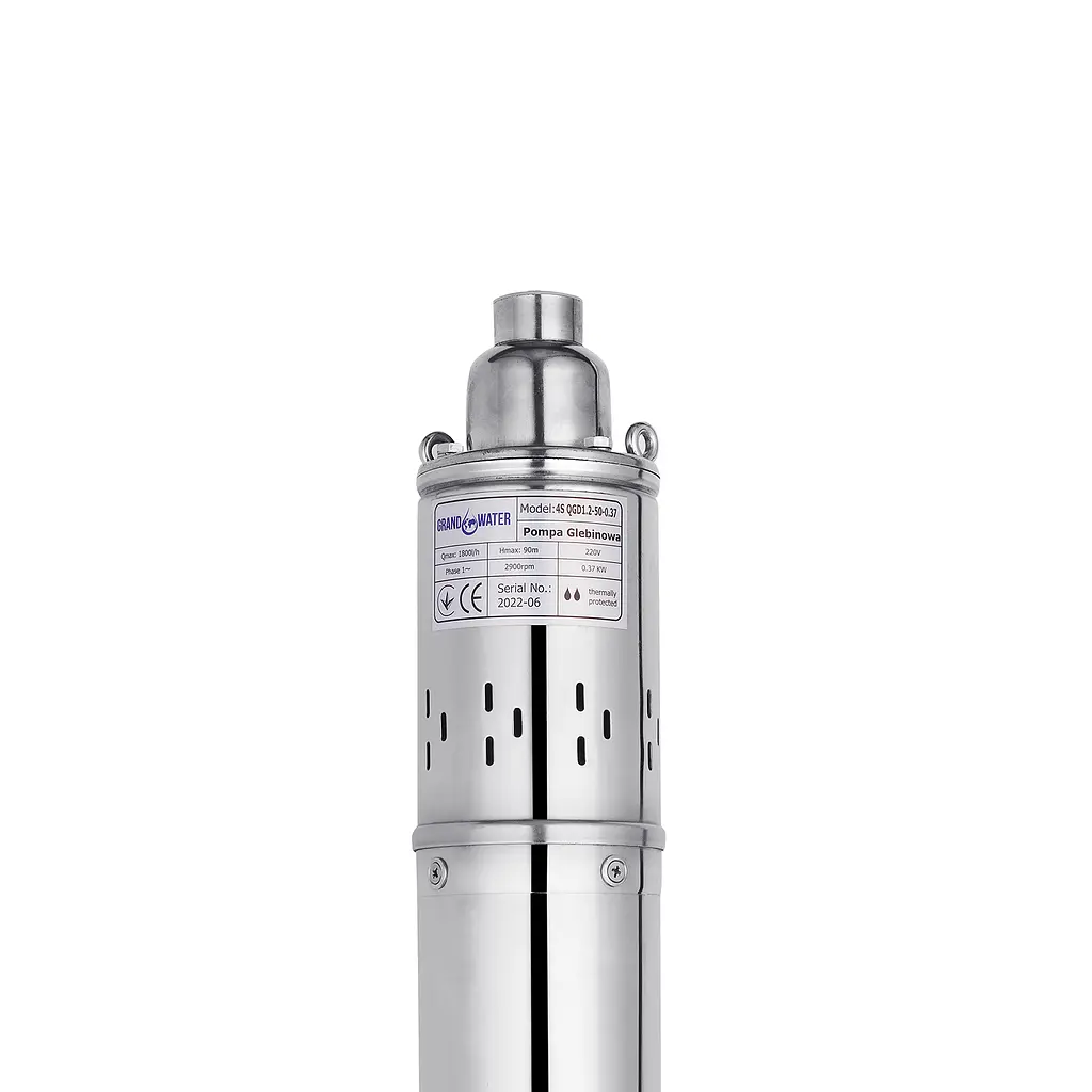 Насос глибинний Grandwater 4S QGD1,2-50-0,37 кВт CV019347 - фото 3