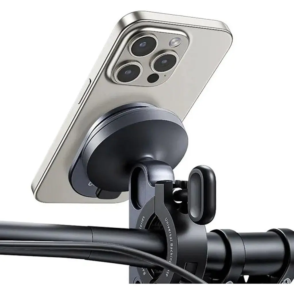 Мото-вело тримач Baseus PrimeTrip Series Stick-on Type Bike Phone Mount C40569001121-00 Black - фото 6