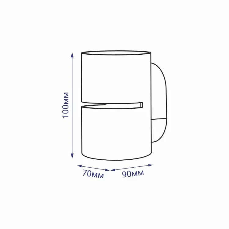 Накладний світильник Feron AL8001 під лампу чорний (40165) - фото 5