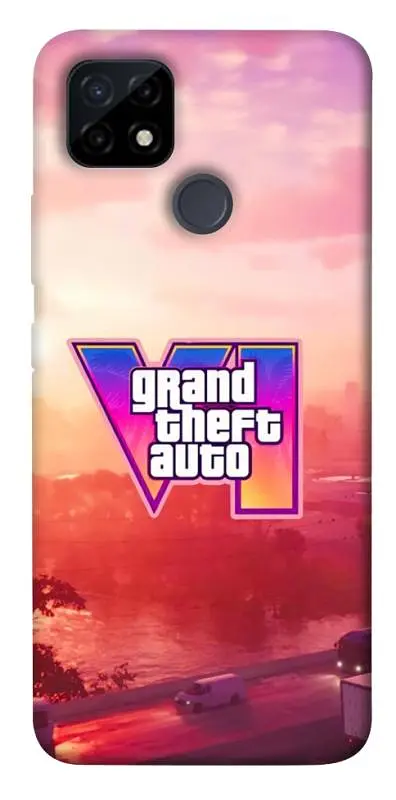 TPU чохол Demsky GTA VI Vice City для Realme C21Y