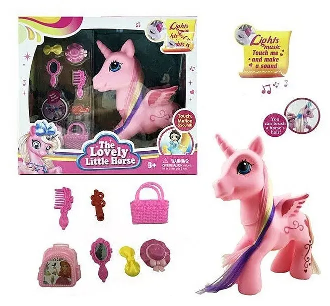 Ігровий набір Поні Єдиноріг із шовковистою гривою зі звуком My Little Pony - фото 2