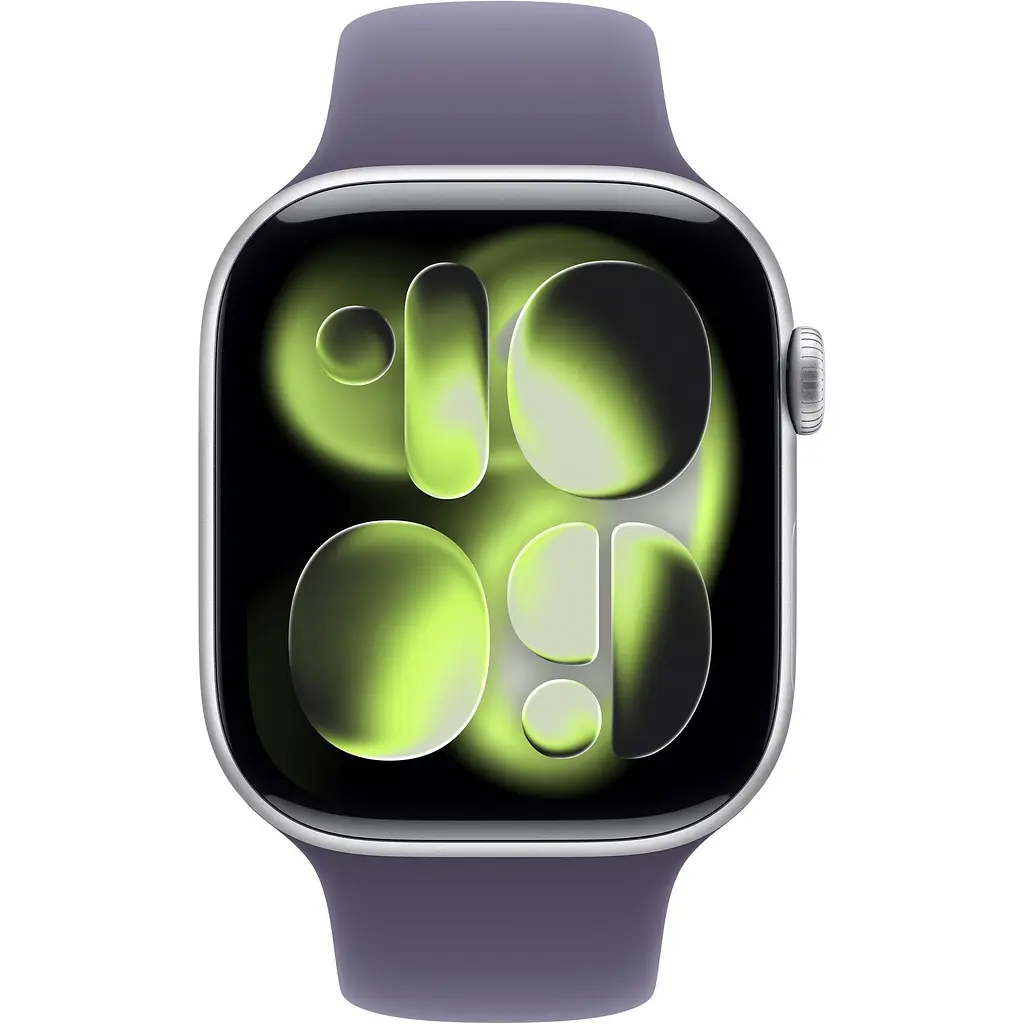 Смарт-часы Apple Watch Series 11 GPS 46mm Silver Aluminum Case with Purple Fog Sport Band S/M (MEV94) [145293] - фото 2