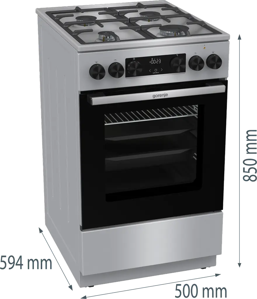 Комбінована плита Gorenje GKS5C70HXF (6996882) - фото 8