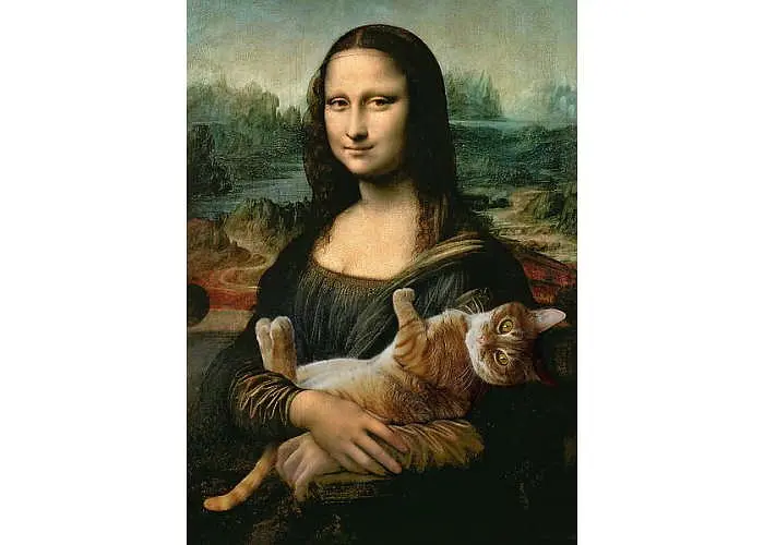 Пазл Trefl Мона Ліза з котом Роб Дей 500 ел. (37294) - фото 2