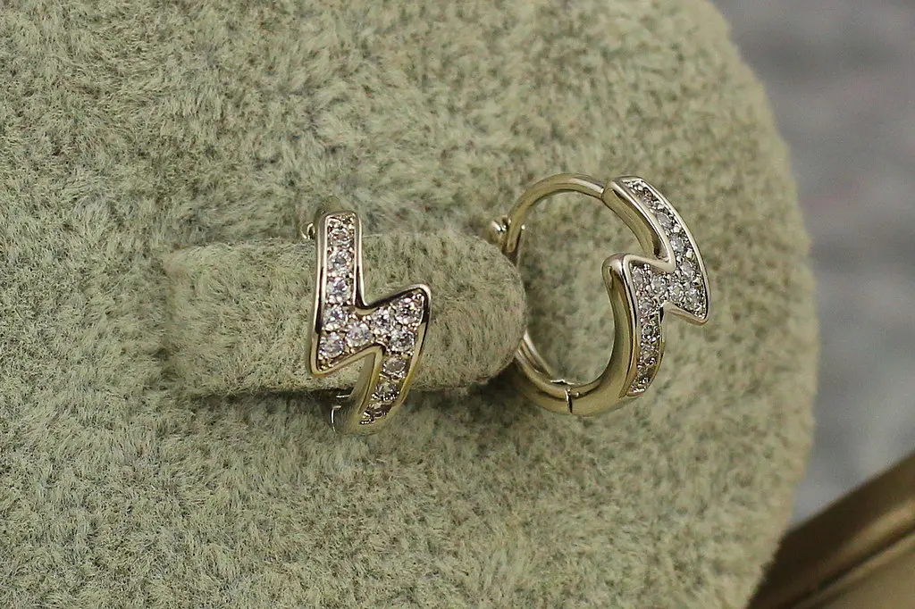 Сережки Xuping Jewelry майський грім 12 мм сріблясті - фото 2