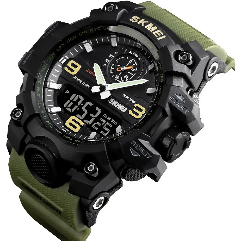 Годинник наручний Skmei 1568 Black, 1568BK (17155) - фото 2
