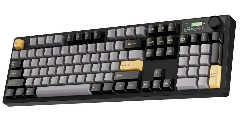 Клавіатура DAREU A104 Master (UA) Black Gray (KB-A104M-BKG) - фото 7