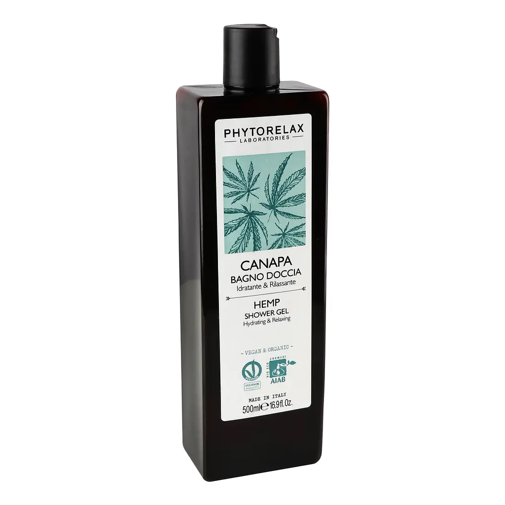 Гель для душу Phytorelax Vegan&Organic Hemp 500 мл (6022234) - фото 2