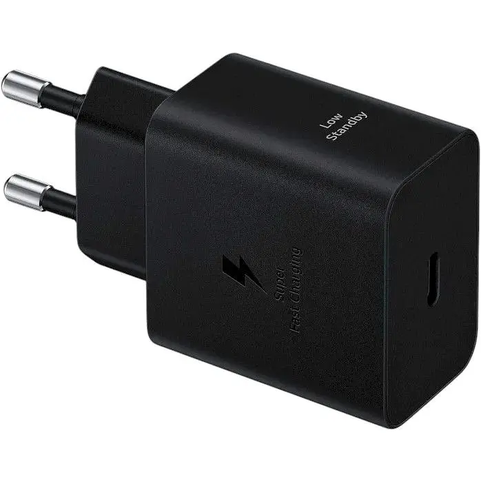 Мережевий зарядний пристрій Samsung 45W Power Adapter Black (EP-T4511NBEGEU)