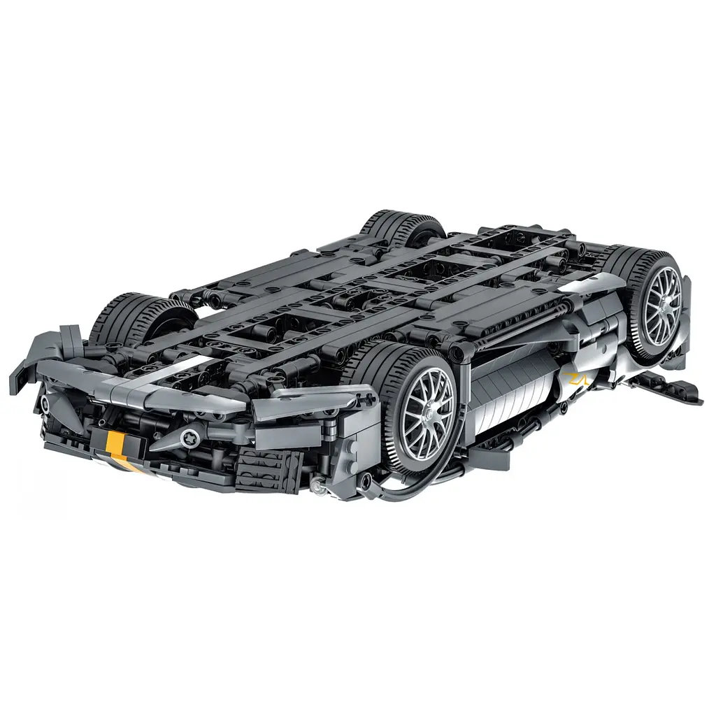 Конструктор Ramiz "Серый спортивный автомобиль" 1356 деталей - фото 8