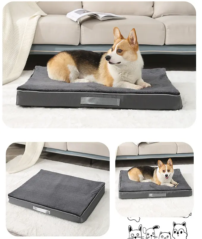 Лежанка для собак великих порід Люпосанчик BS-PB-011XL Grey - фото 4
