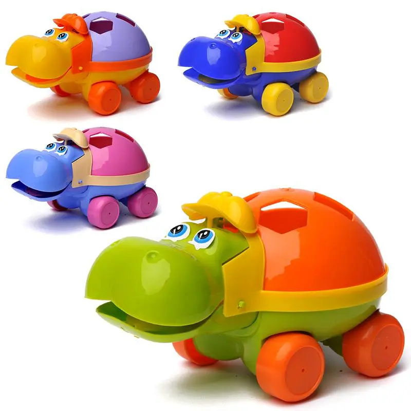 Каталка-сортер Гіппо логіка, у сітці, Максимус, 24.5x16x16.5 см - фото 2