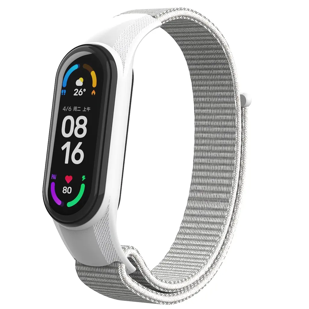 Комплект ремінців ArmorStandart Set для Xiaomi Mi Band 7/6/5 New Style White (ARM77041) - фото 2