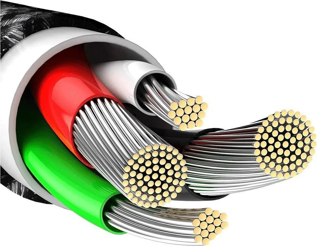 Кабель Baseus Tungsten Gold USB to Lightning 1m Black (CALWJ-01) [92814] - фото 5