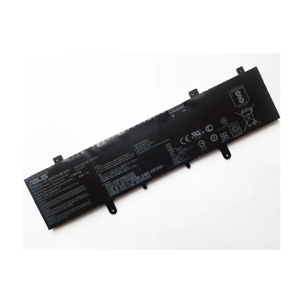 Акумулятор до ноутбука ASUS X405 B31N1632, 3653mAh (42Wh), 3cell, 11.52V, Li-ion (A47504) - фото 2