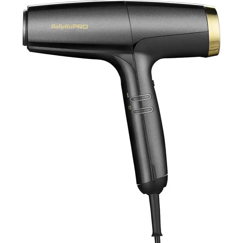 Фен BaByliss PRO Falco BAB8550E Grey/Gold [100835] - фото 2