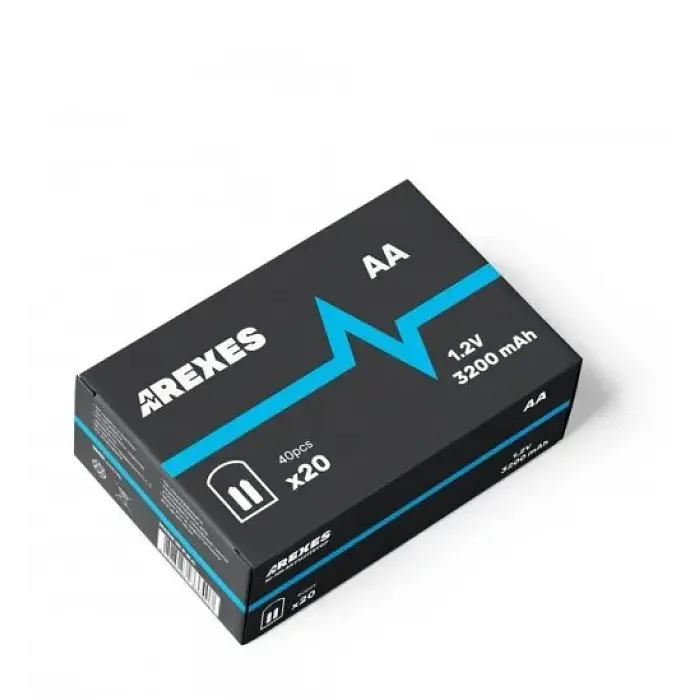 Акумулятор пальчиковий АА Arexes 3200mAh 1.2v NI-MH 1 шт - фото 2