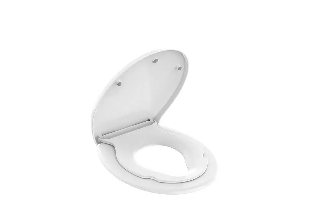 Сидіння - кришка дСидіння - кришка для унітазу Fabriля унітазу Fabrika LEATHER LINE OVAL Family soft close поліпропілен (FK-P4045) - фото 3