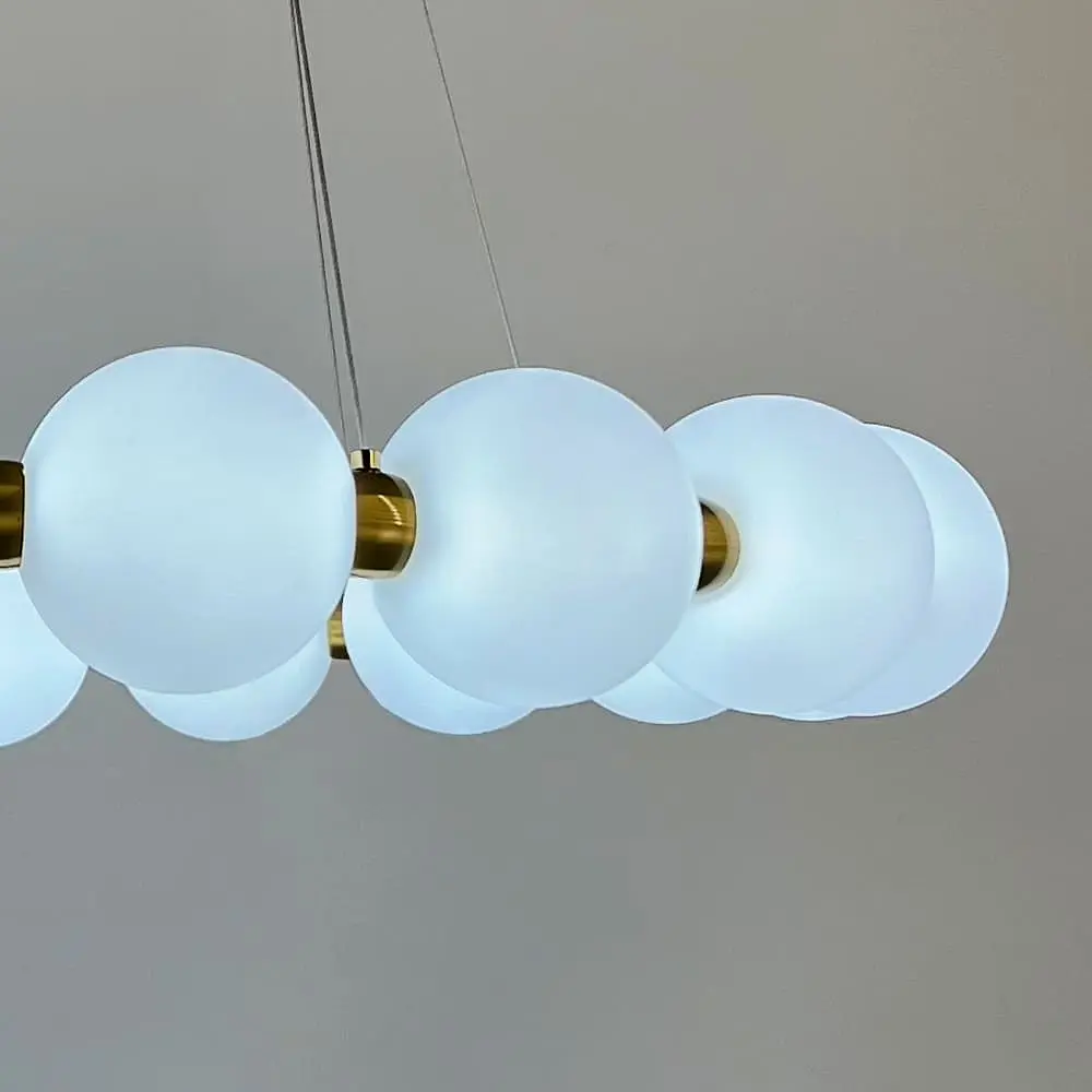 Люстра из серии Mysa Pearl Ø 80 см на 3 световых режима | Ст. 77068-800 | Line F - фото 4