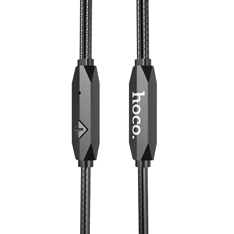 Навушники Hoco M79 Cresta universal earphones with microphone Black - фото 2
