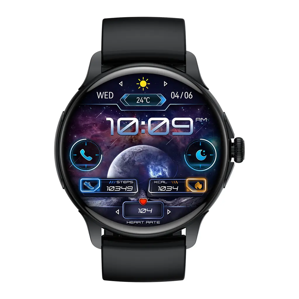 Годинник Smart Holiday Black Rubber, 2 ремінця - фото 3