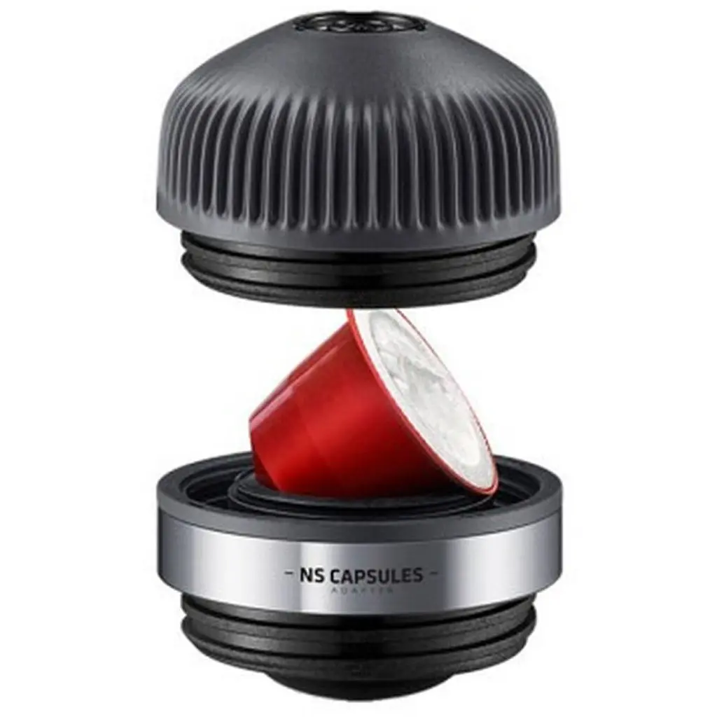 Портативна кавоварка Wacaco Nanopresso + NS Adapter Black (WNANONS) [168812] - фото 2