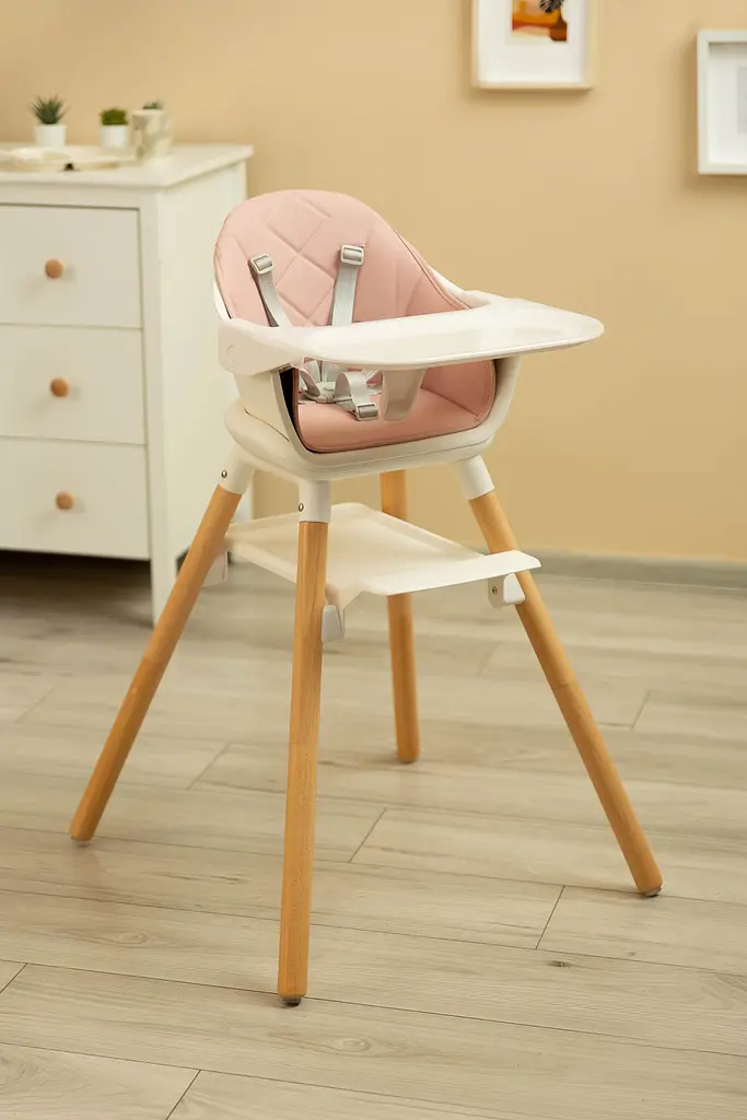 Стульчик для кормления Caretero Bravo Pink - фото 9