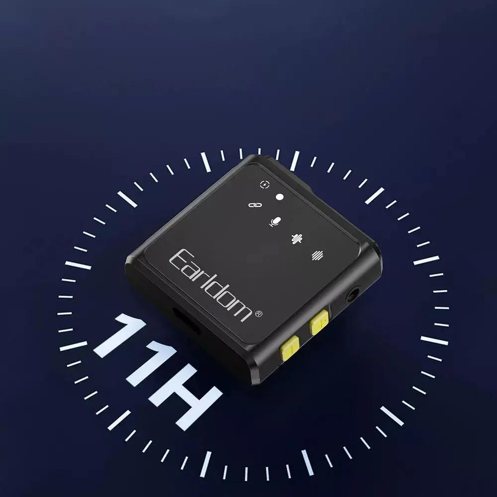 Мікрофонна радіосистема Earldom ET-MC10C USB-C Black [136100] - фото 7