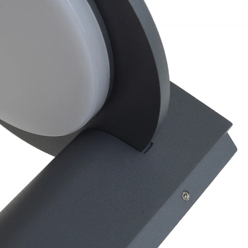 Світильник Brille фасадний LED 13W IP54 CW Dark Grey (PL-26) - фото 5