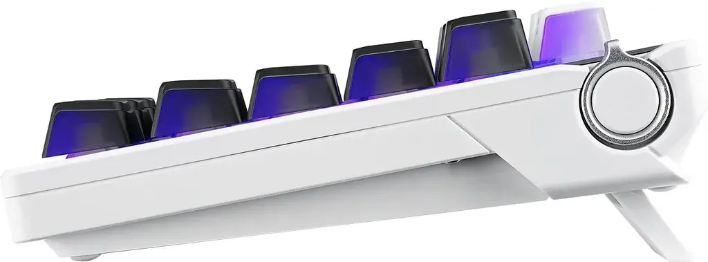 Клавиатура ASUS ROG Azoth X 75% Exploded NX Snow V2 EN PBT Black (90MP044F-BKUA30) - фото 7