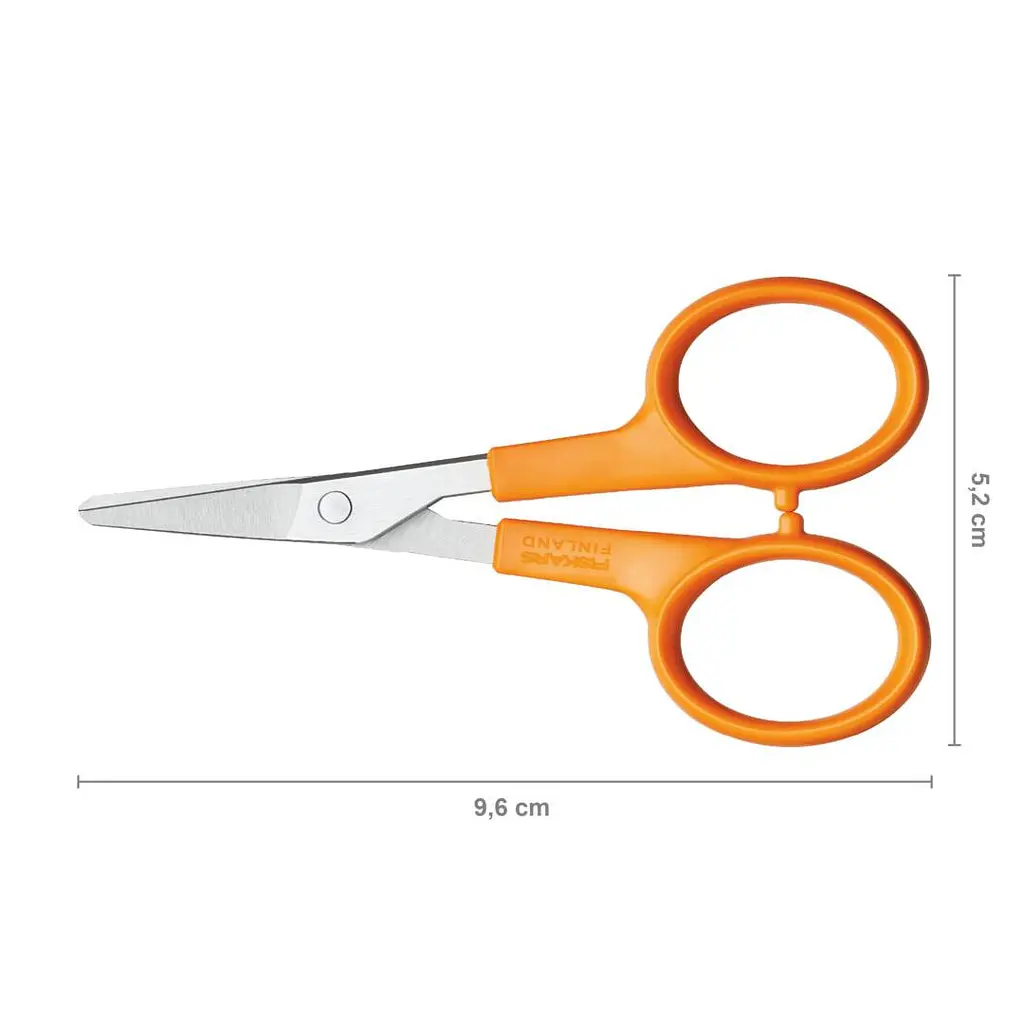 Класичні манікюрні ножиці з круглим наконечником Fiskars Classic 1003028 - фото 2